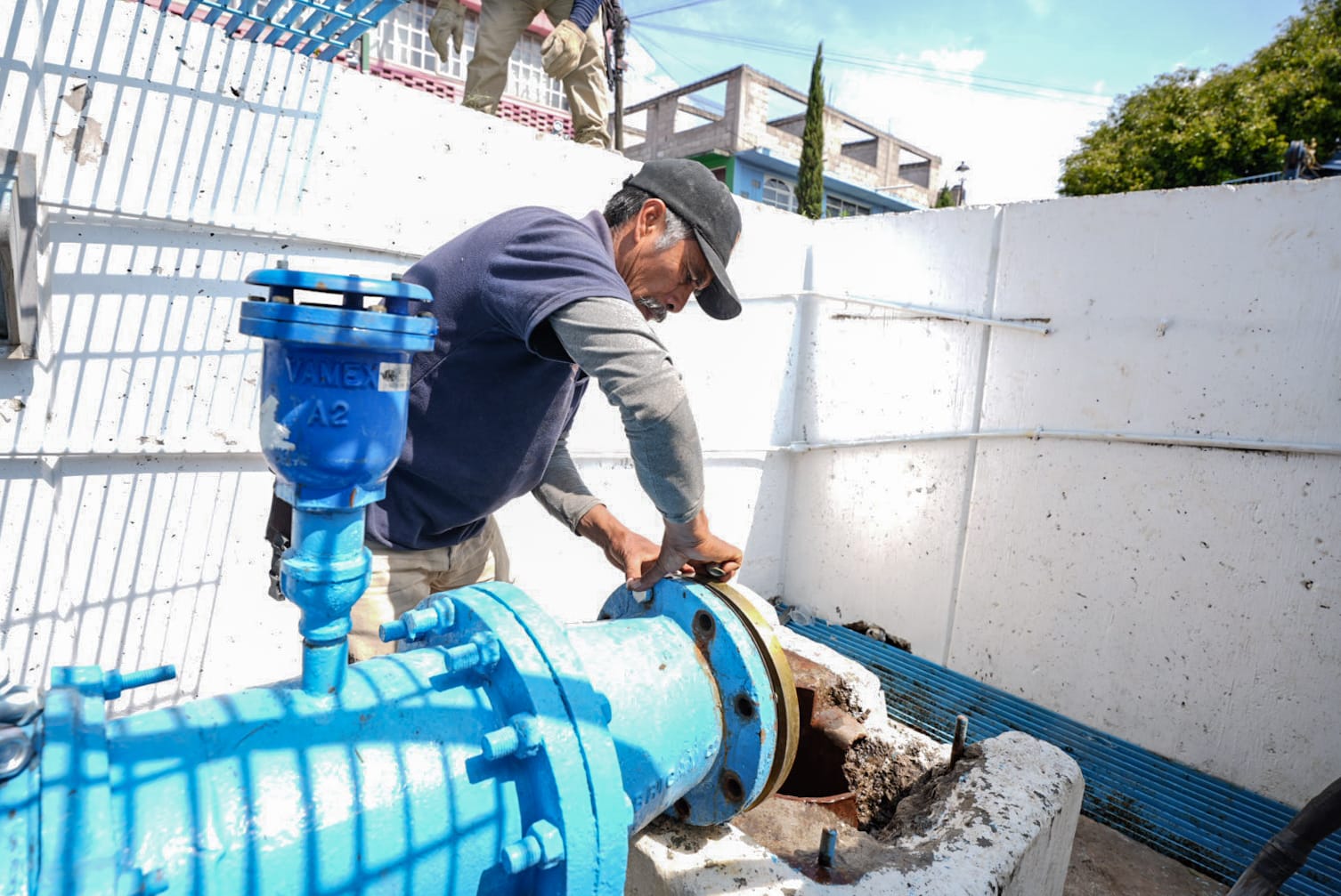 Inicia gobierno de Alfonso Sánchez García trabajos preventivos en pozo 'Mariano Sánchez' para garantizar el consumo seguro de agua